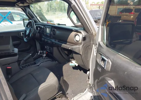 2020 Jeep Wrangler Unlimited Sport S 4X4 из США, поврежденный, VIN 1C4HJXDN0LW199289